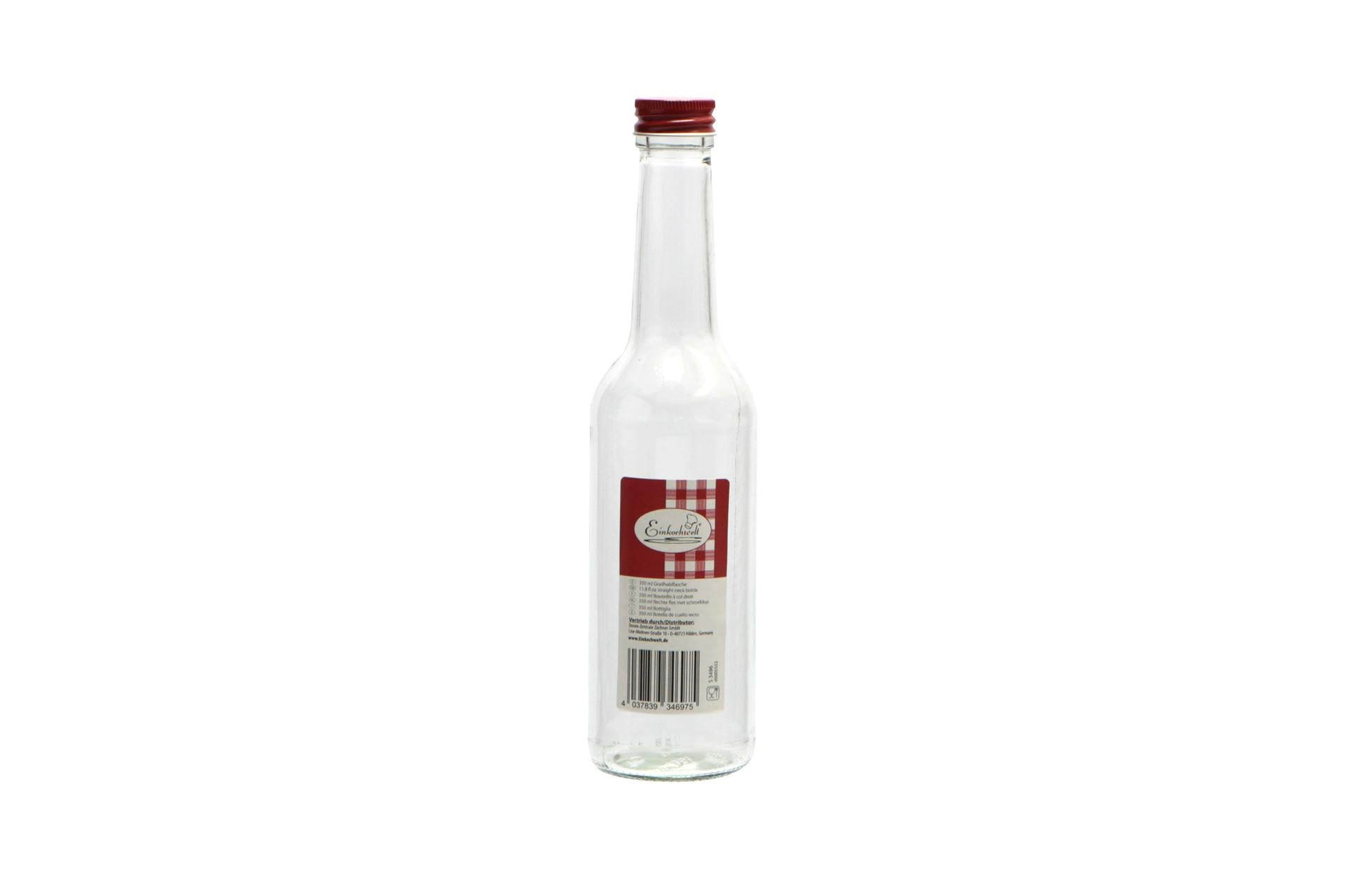 Dosen-Zentrale Il Casale Bottiglia 350 ml In Vetro Con Tappo a Vite Ø28 - Linea Tradizionale per Conservazione - Set 12 Pz