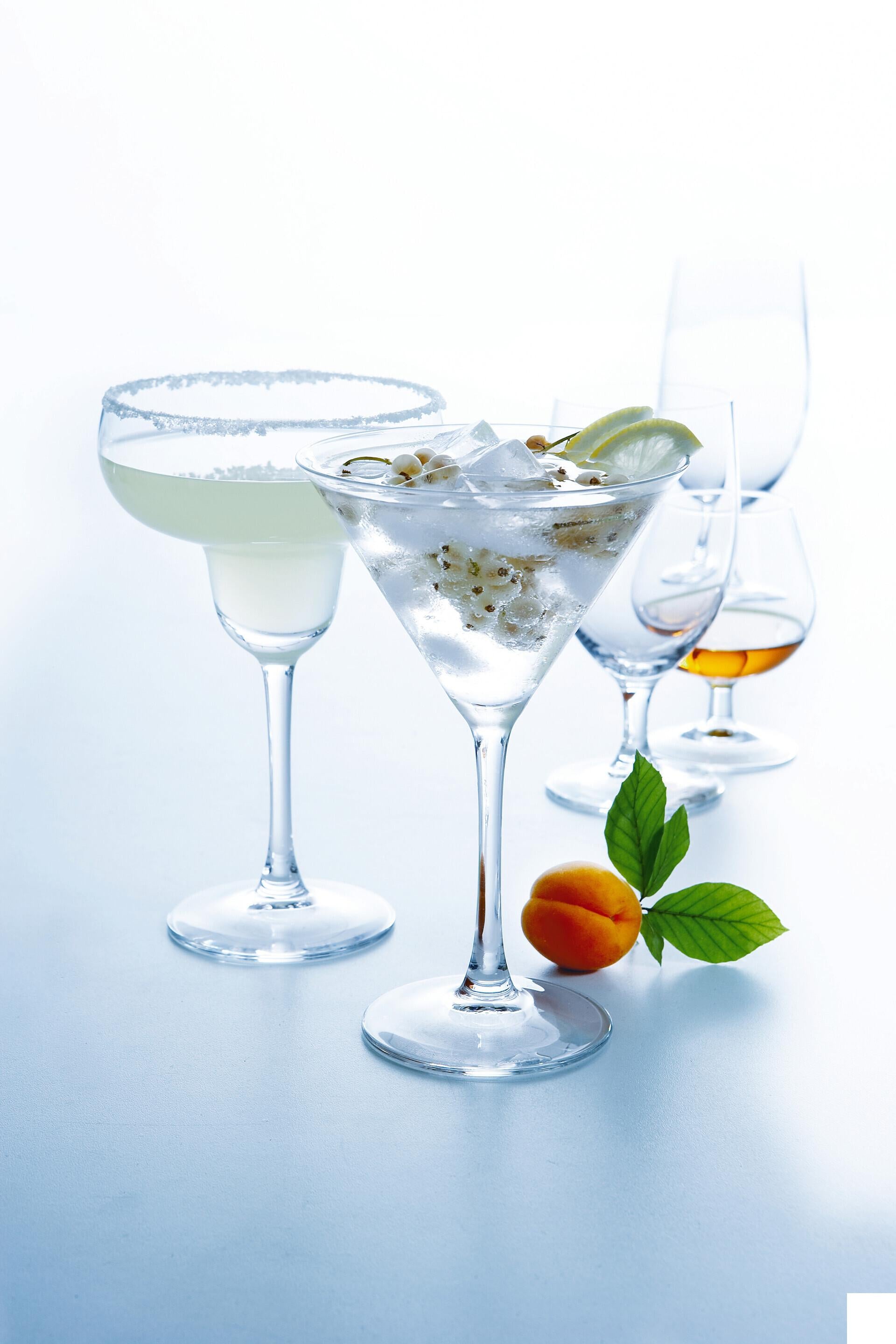 Arcoroc Cabernet Coppetta Cocktail 21 cl In Vetro Krysta Con Bordo Finissimo - Set 6 Pz