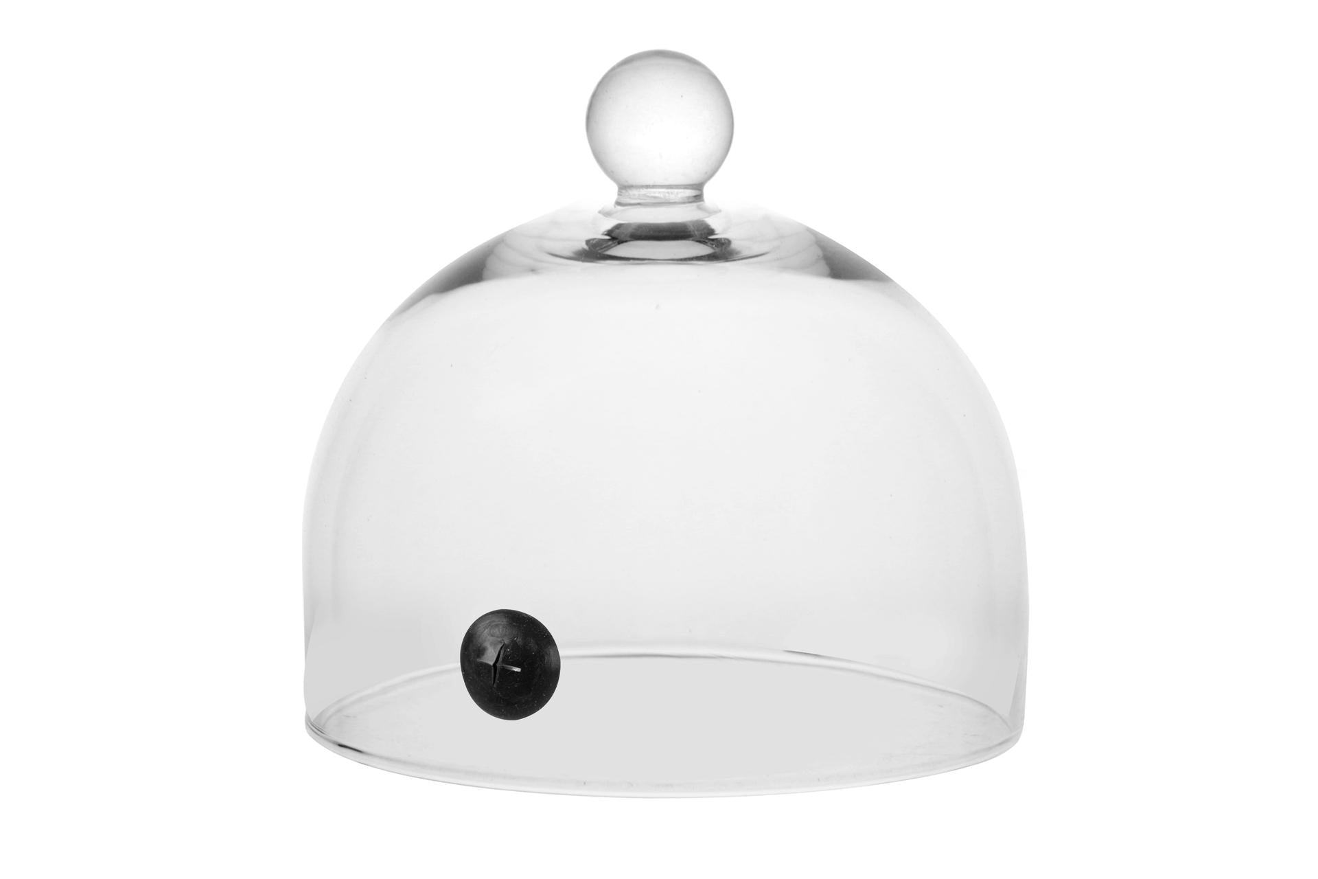 Lacor Campana per Affumicatura Ø13 cm - H.11 cm In Vetro Borosilicato Con Valvola