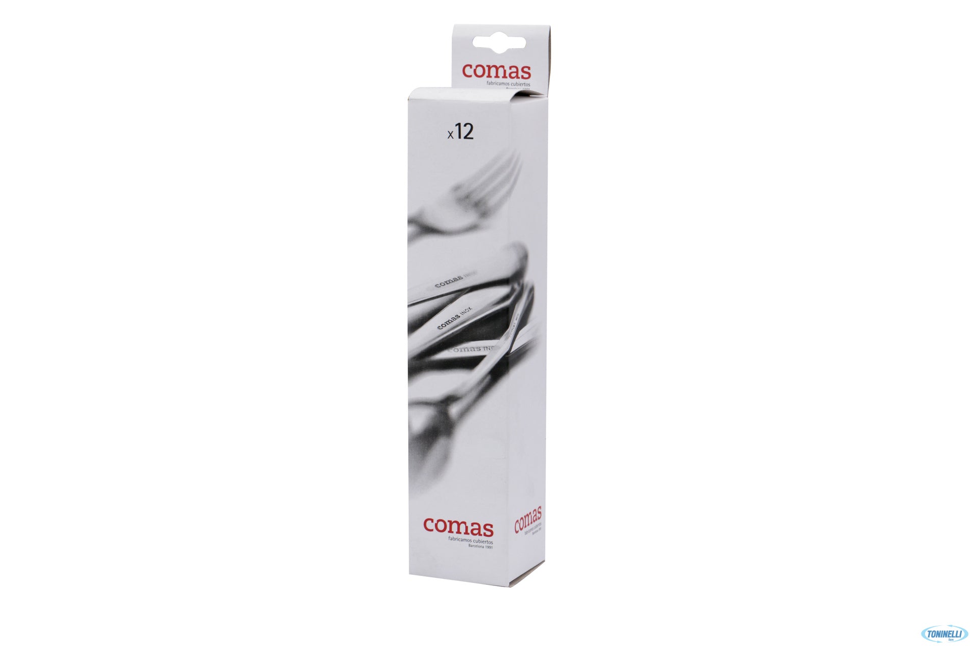 Comas Bilbao XL Cucchiaio Caffè Inox 2.5 mm - Linea Acciaio Nickel Free Finitura Lucida - Set 12 Pz 6